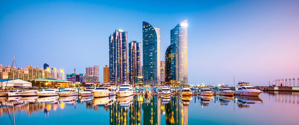 Busan, South Korea Cityscape